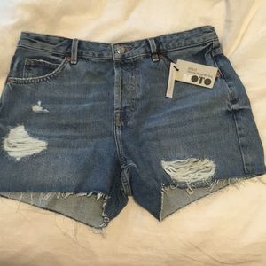 Top shop Ashley Jean shorts